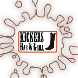 kickers bar and grill logo